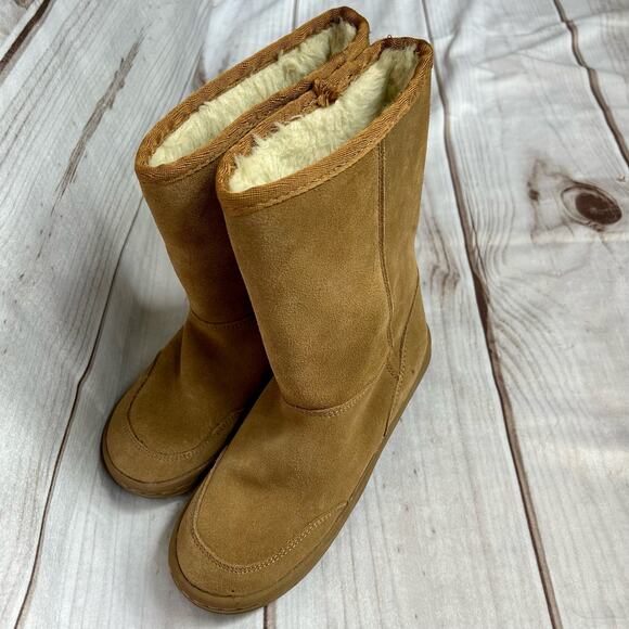 Bass boots leather suede soft wool shearling liner warm winter Outdoor size 6 - Picture 10 of 10